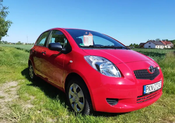 toyota Toyota Yaris cena 14900 przebieg: 191000, rok produkcji 2008 z Ślesin